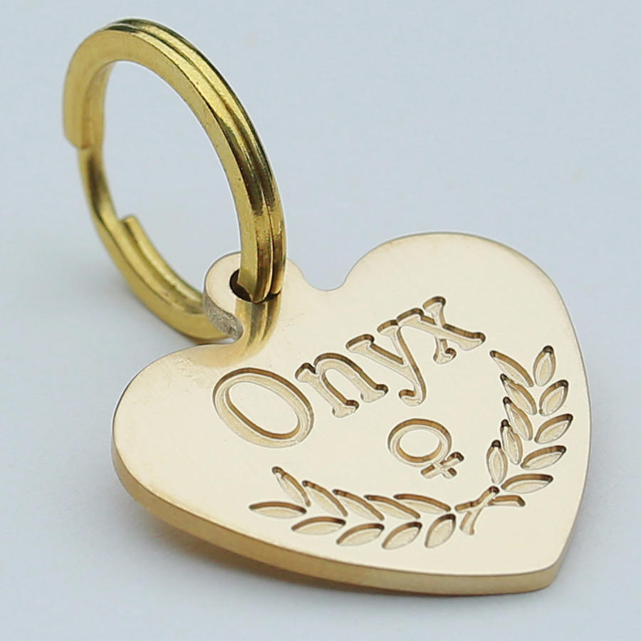 3D Deep Engraved Tags