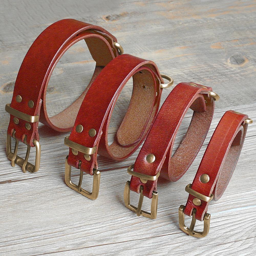 Genuine Leather Dog Collars